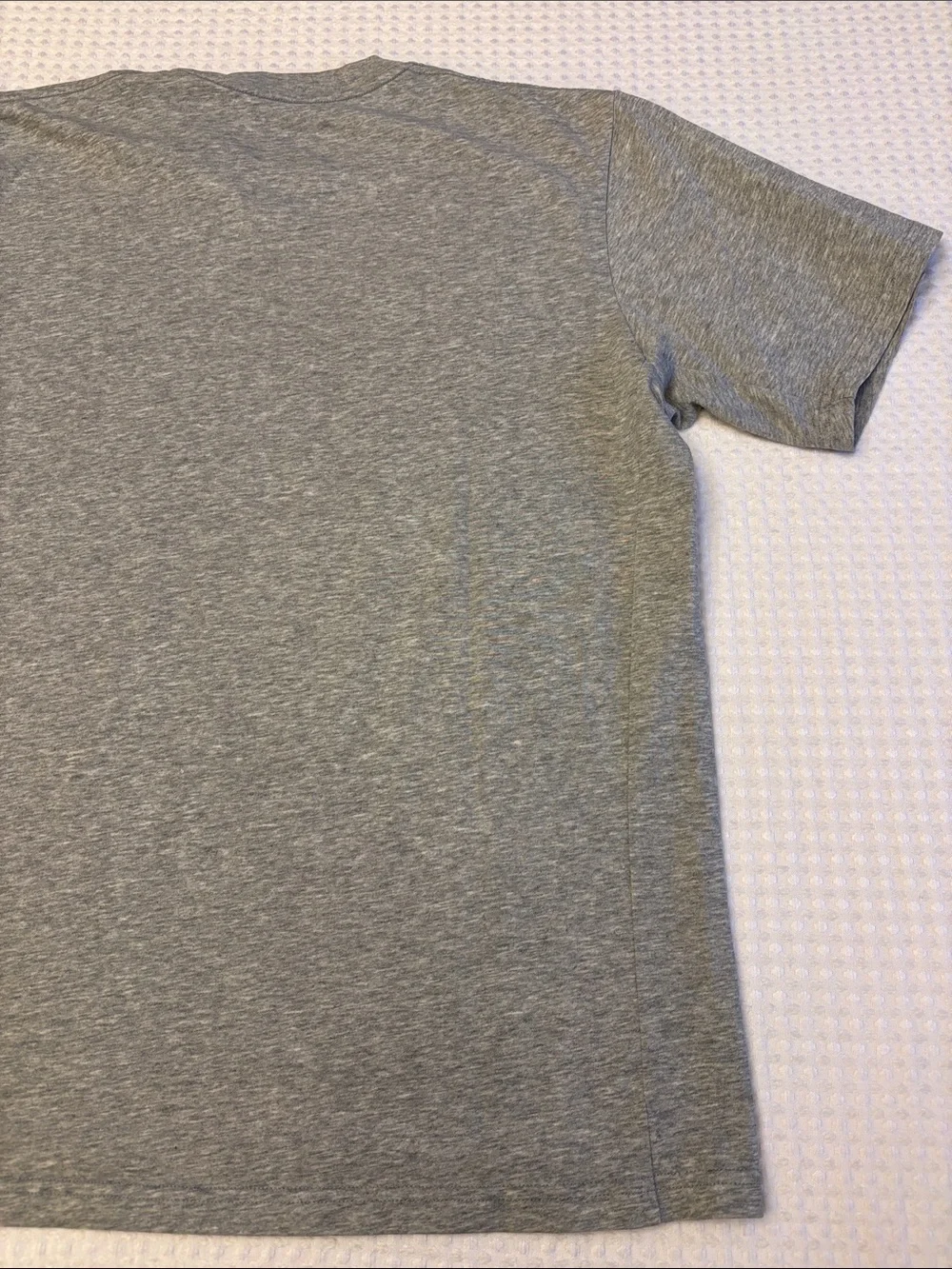 NIKE Medium Gray Short Sleeve Dri-FIT Graphic T-Shirt Blue 'ALL DAY EVERY DAY'